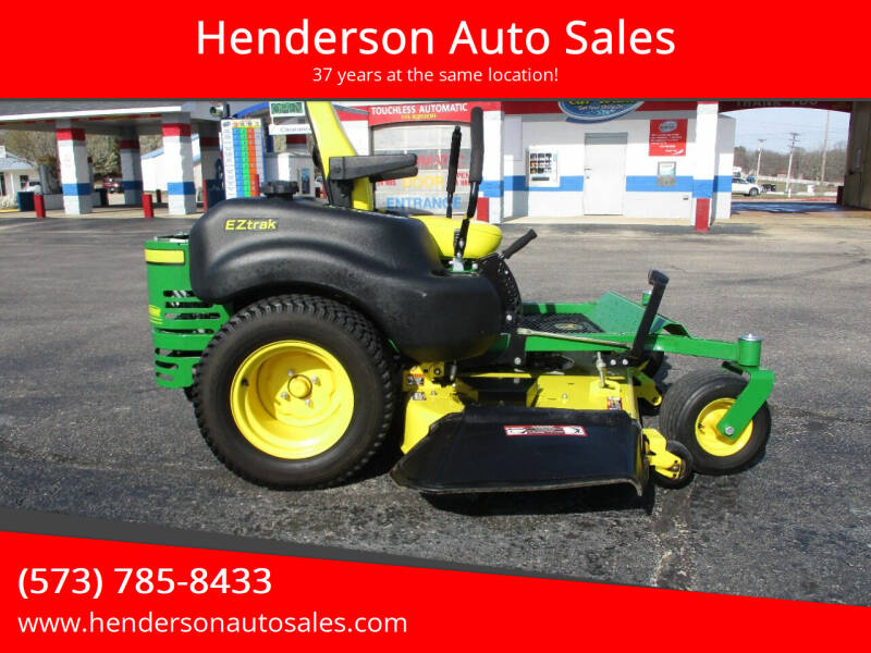 2014 John Deere 0 turn mower Z665 for sale at Henderson Auto Sales in Poplar Bluff MO
