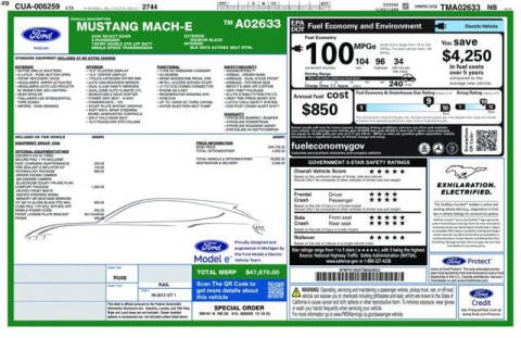 2026 Ford Mustang Mach-E Select