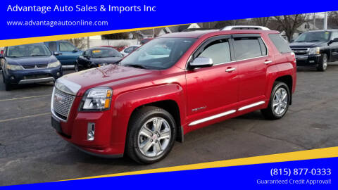 2013 GMC Terrain for sale at Advantage Auto Sales & Imports Inc in Loves Park IL