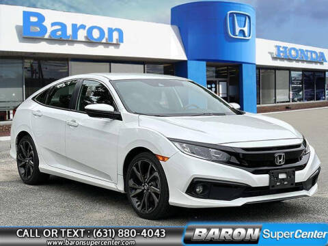 2021 Honda Civic for sale at Baron Super Center in Patchogue NY