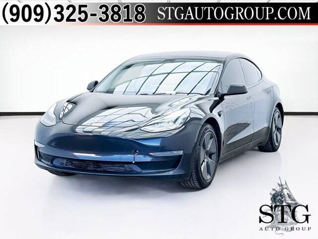 Black 2021 Tesla Model 3 Standard Range Plus Standard Range Plus 4dr Sedan 1