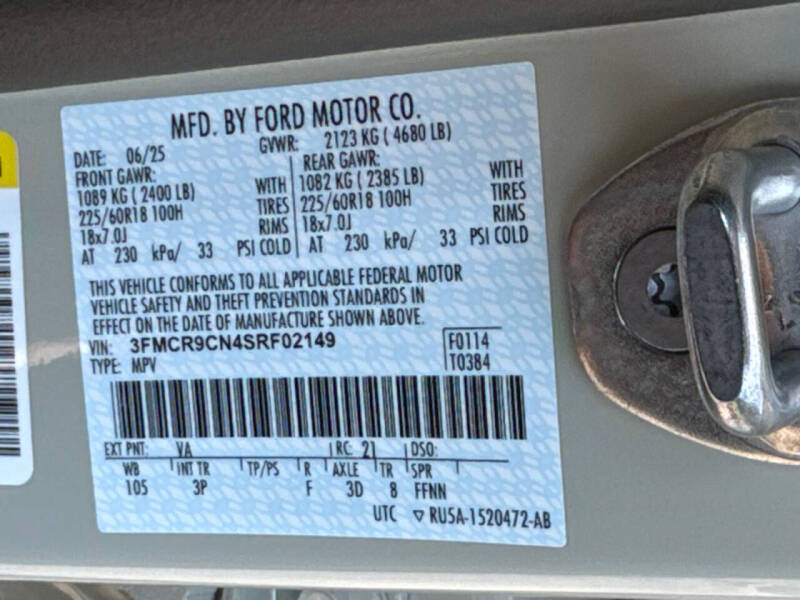 2025 Ford Bronco Sport Outer Banks