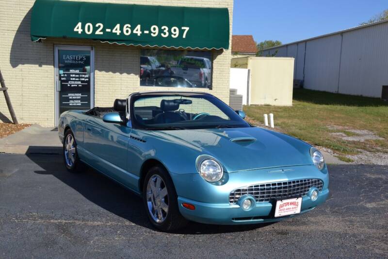2002 Ford Thunderbird for sale at Eastep's Wheels in Lincoln NE