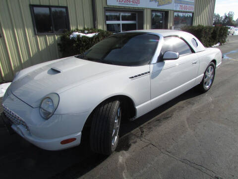 2002 Ford Thunderbird for sale at Toybox Rides Inc. in Black River Falls WI