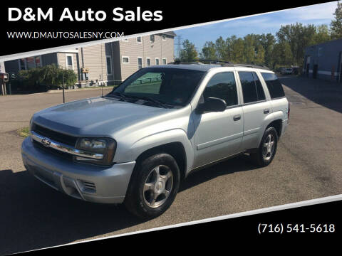 2008 Chevrolet TrailBlazer for sale at D&M AUTO SALES in West Seneca NY