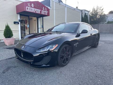 2014 Maserati GranTurismo for sale at Champion Auto LLC in Quincy MA
