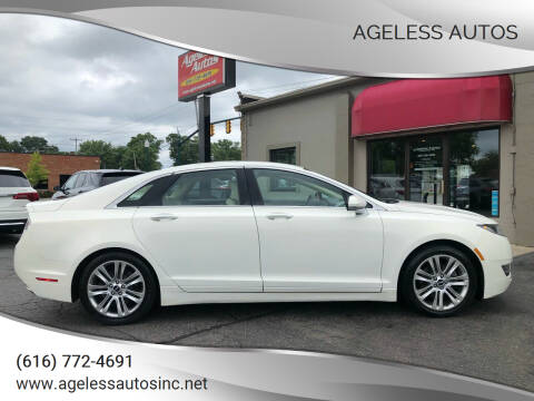 2013 Lincoln MKZ for sale at Ageless Autos in Zeeland MI