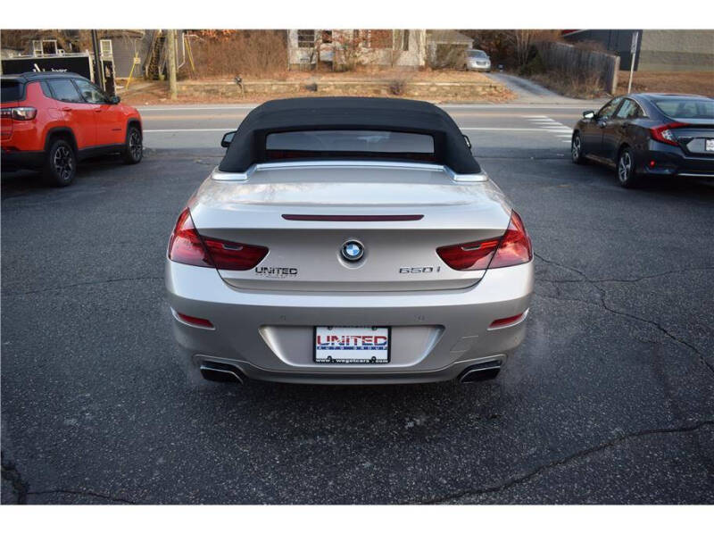 2012 BMW 6 Series 650i