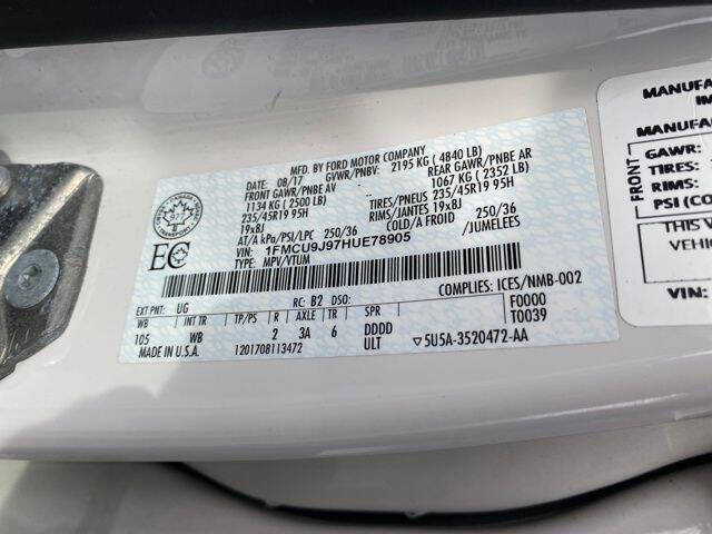 2017 Ford Escape Titanium