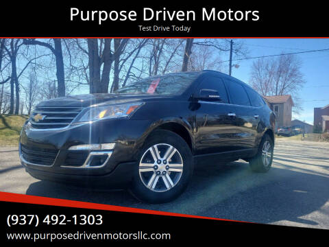 2015 Chevrolet Traverse for sale at Purpose Driven Motors in Sidney OH
