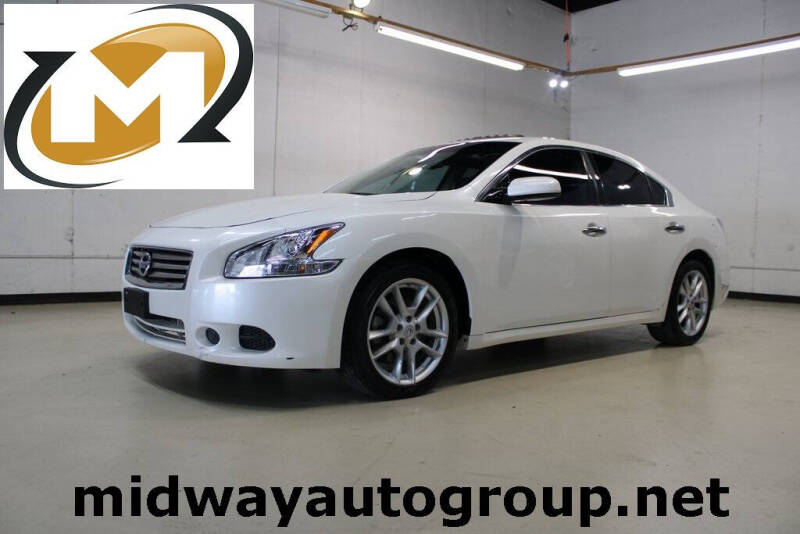 2012 Nissan Maxima for sale at Midway Auto Group in Addison TX