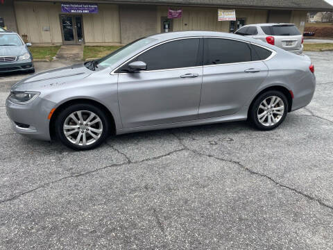 2015 Chrysler 200 for sale at L&M Auto Sales in Simpsonville SC