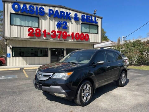 2009 Acura MDX for sale at OASIS PARK & SELL in Spring TX