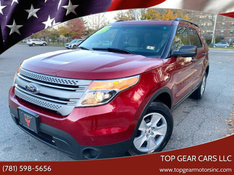 2013 Ford Explorer for sale at Top Gear Cars LLC in Lynn MA