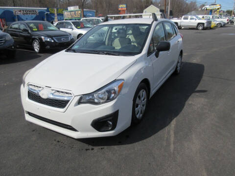 2013 Subaru Impreza for sale at Route 12 Auto Sales in Leominster MA