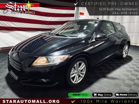 2011 Honda CR-Z for sale at STAR AUTO MALL 512 in Bethlehem PA