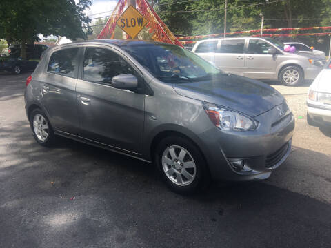2015 Mitsubishi Mirage for sale at Antique Motors in Plymouth IN