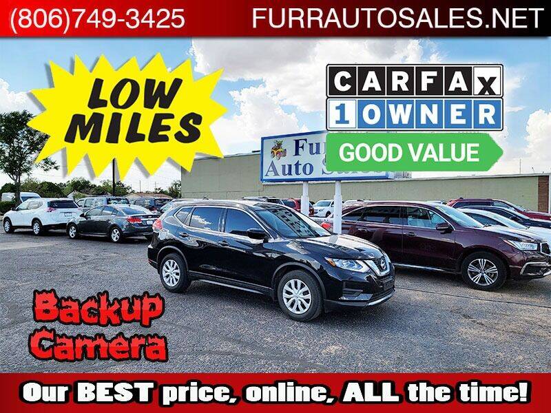 2017 Nissan Rogue for sale at FURR AUTO SALES in Lubbock TX