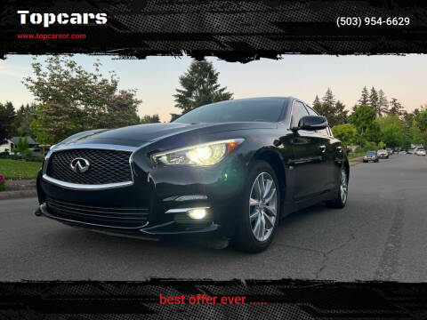 2017 Infiniti Q50 for sale at Topcars in Wilsonville OR