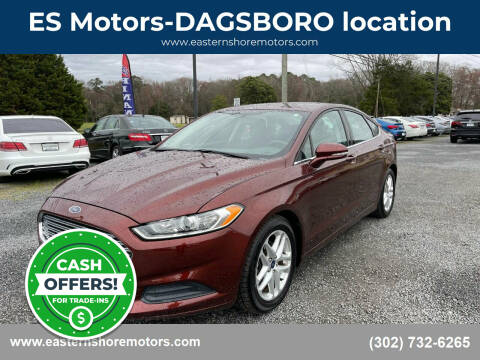 2015 Ford Fusion for sale at ES Motors-DAGSBORO location in Dagsboro DE