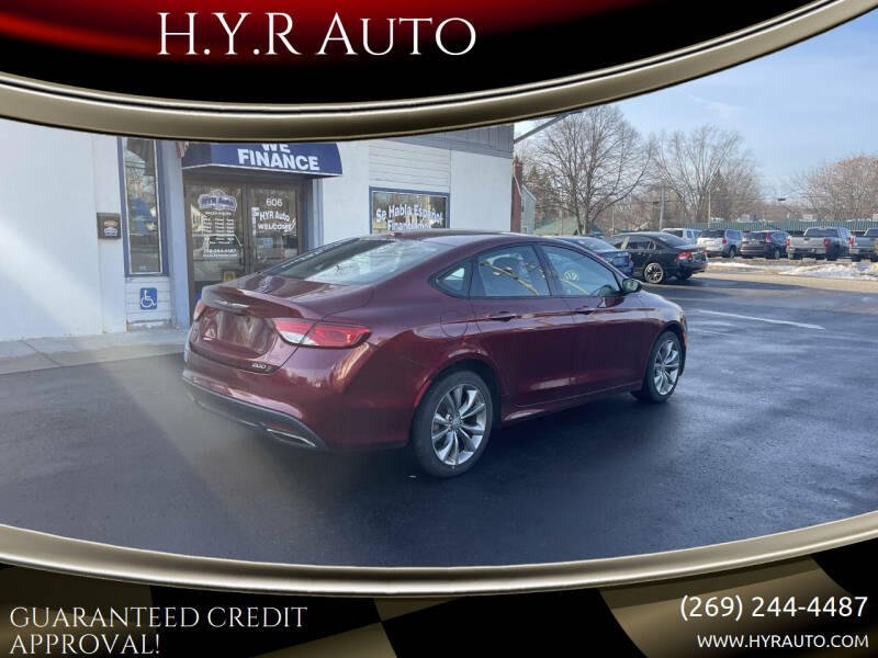 2015 Chrysler 200 S