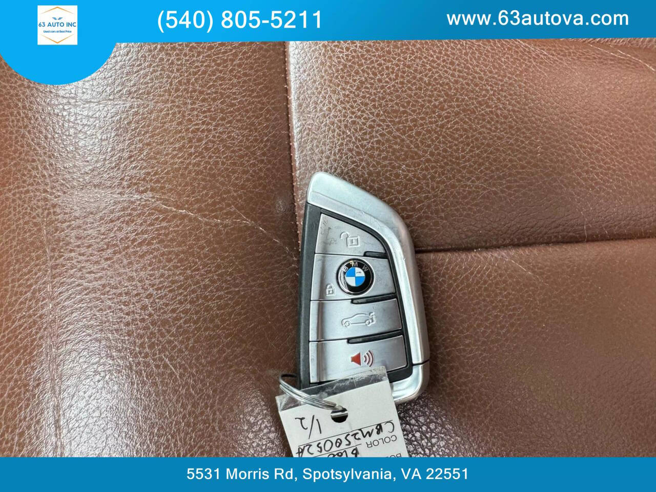 2014 BMW X5 for sale at 63 Auto Inc in Spotsylvania, VA