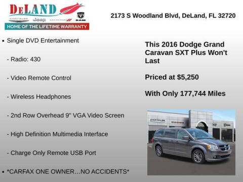 2016 Dodge Grand Caravan SXT