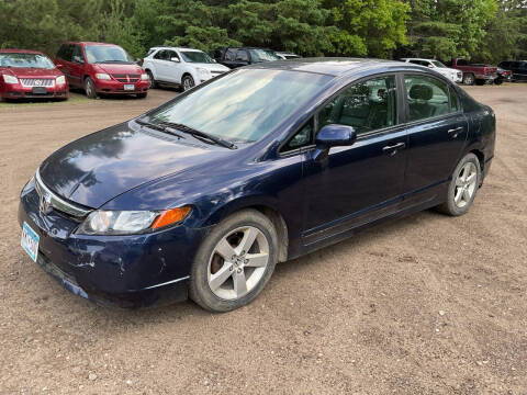2008 Honda Civic for sale at Cooper Auto Sales in Bemidji MN