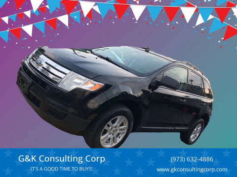 2008 Ford Edge for sale at G&K Consulting Corp in Fair Lawn NJ