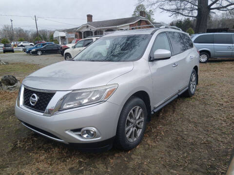 2014 Nissan Pathfinder for sale at Ray Moore Auto Sales in Graham NC