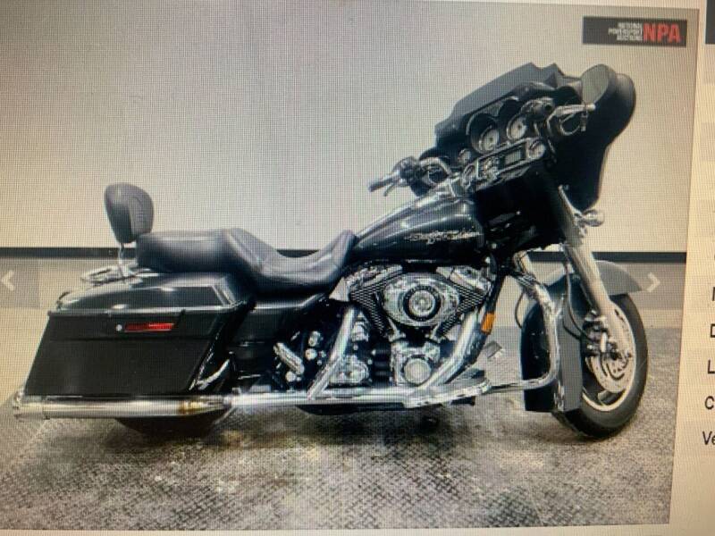 2007 Harley-Davidson FLHX  STREET GLIDE  for sale at CHICAGO CYCLES & MOTORSPORTS INC. in Stone Park IL