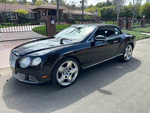 2013 Bentley Continental for sale at Corvette Mike Southern California in Anaheim CA