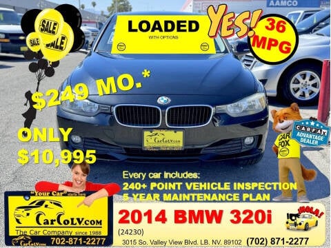 2014 BMW 3 Series for sale at The Car Company - 249 monthly payments in Las Vegas NV