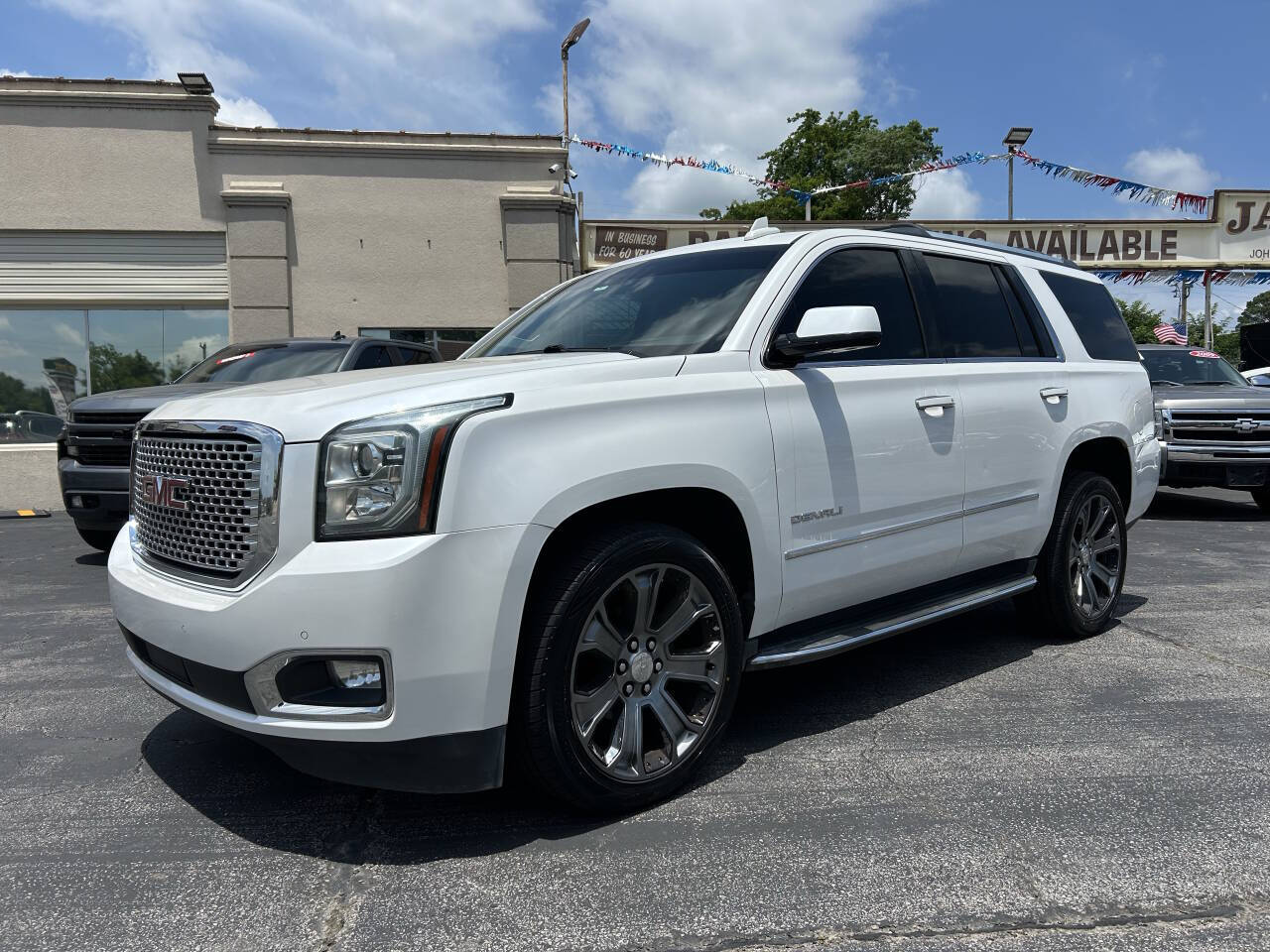 White 2016 GMC Yukon Denali 4x4 Denali 4dr SUV 1