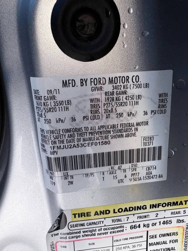 2012 Ford Expedition Limited