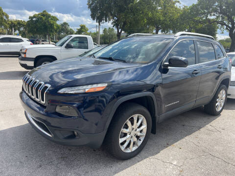 2015 Jeep Cherokee for sale at CarMart of Broward in Lauderdale Lakes FL