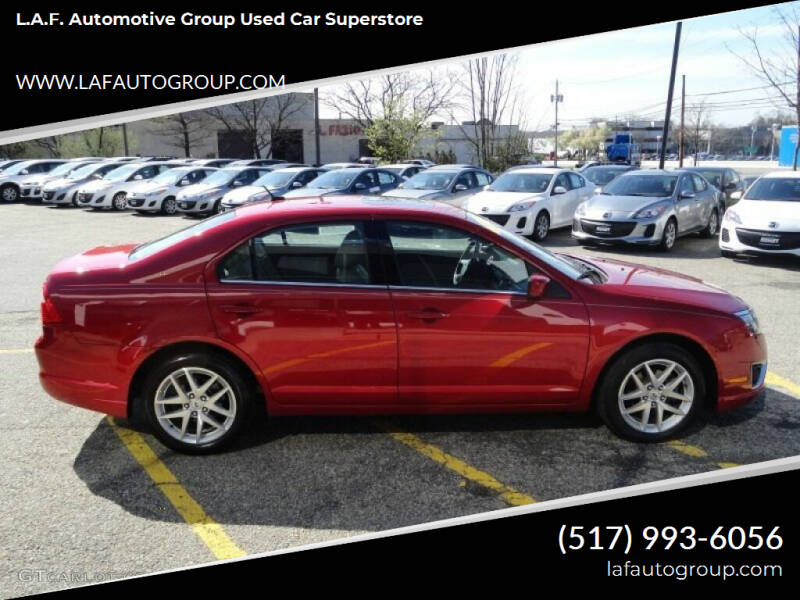 2010 Ford Fusion for sale at L.A.F. Automotive Group Used Car Superstore in Lansing MI