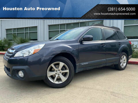 2013 Subaru Outback for sale at Houston Auto Preowned in Houston TX