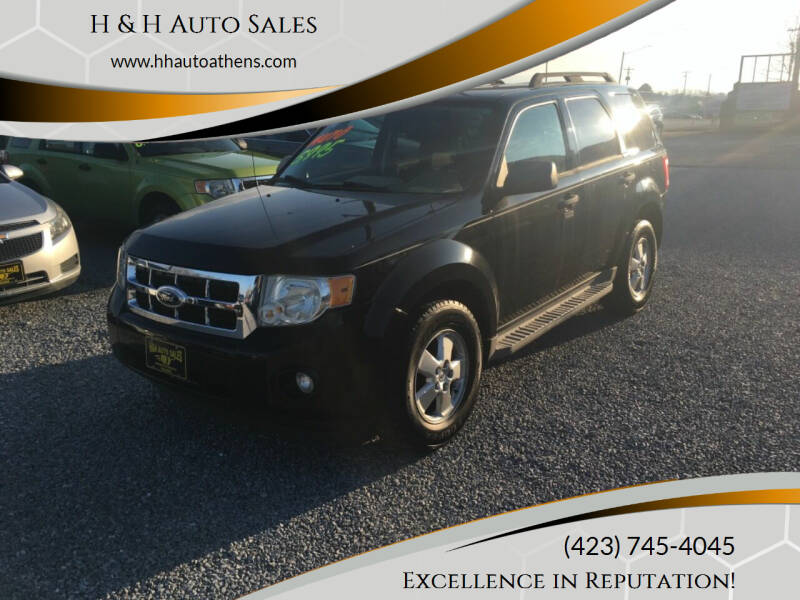 2010 Ford Escape for sale at H & H Auto Sales in Athens TN