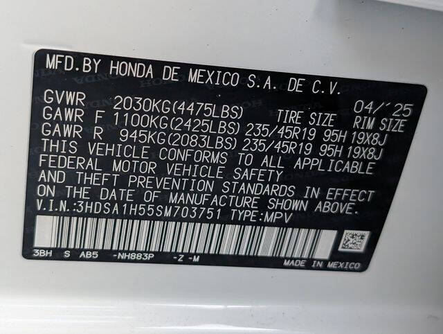 2025 Acura ADX w/A-SPEC