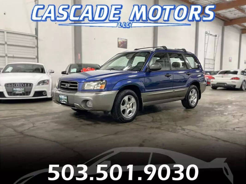 2003 Subaru Forester for sale at Cascade Motors in Portland OR