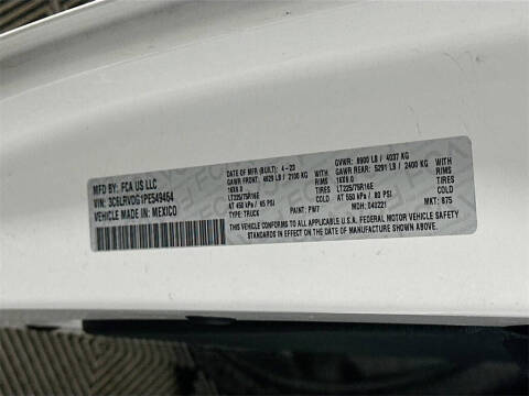 2023 RAM ProMaster 2500 159 WB