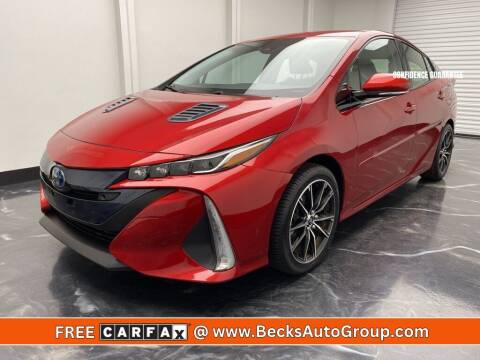 2018 Toyota Prius Prime for sale at Becks Auto Group in Mason OH