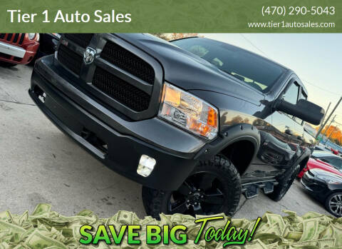 2016 RAM 1500 for sale at Tier 1 Auto Sales in Gainesville GA