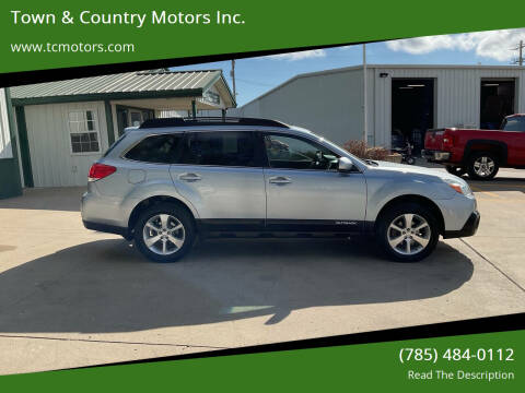 2013 Subaru Outback for sale at Town & Country Motors Inc. in Meriden KS