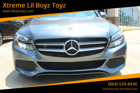 2018 Mercedes-Benz C-Class for sale at Xtreme Lil Boyz Toyz in Greenville SC
