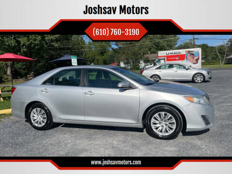 2012 Toyota Camry for sale at Joshsav Motors in Walnutport PA