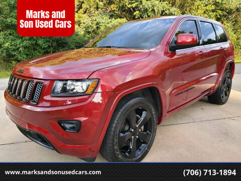 2014 Jeep Grand Cherokee for sale at Marks and Son Used Cars in Athens GA