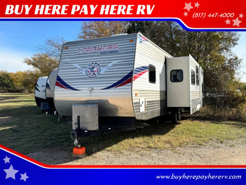 2014 Crossroads RV Longhorn 33BHS for sale at BUY HERE PAY HERE RV in Burleson TX