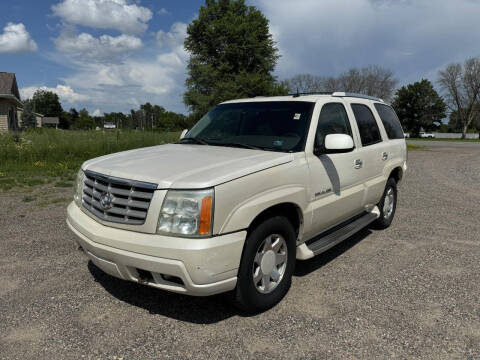 2002 Cadillac Escalade for sale at D & T AUTO INC in Columbus MN